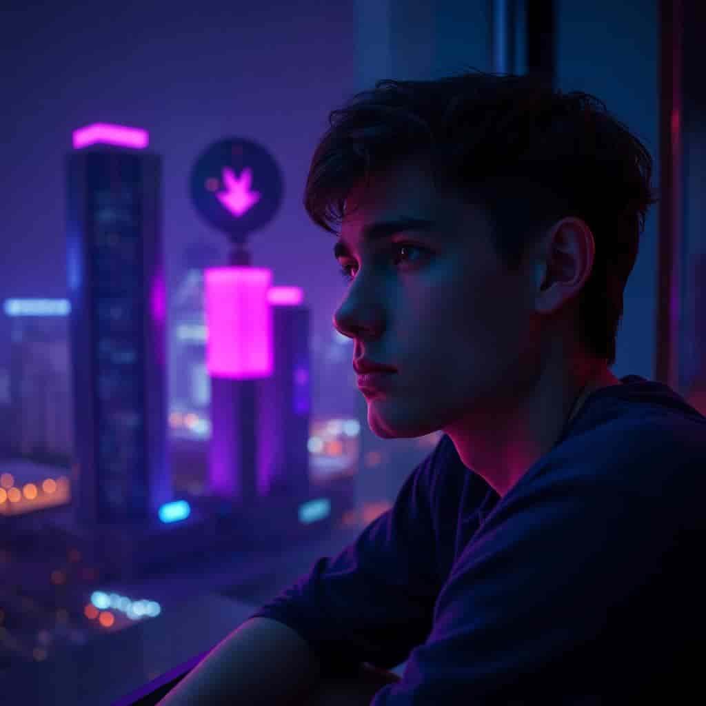 me siento solo qué hacer persona sola en ciudad de noche reflexionando sobre la soledad en la adultez