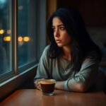 Persona sola en una habitación pensando en como es ignorada por su pareja